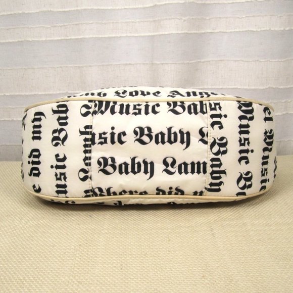 Extremely Rare Vintage L.A.M.B. LeSportsac Large White Hella Hobo - Gwen Stefani - Picture 3 of 11